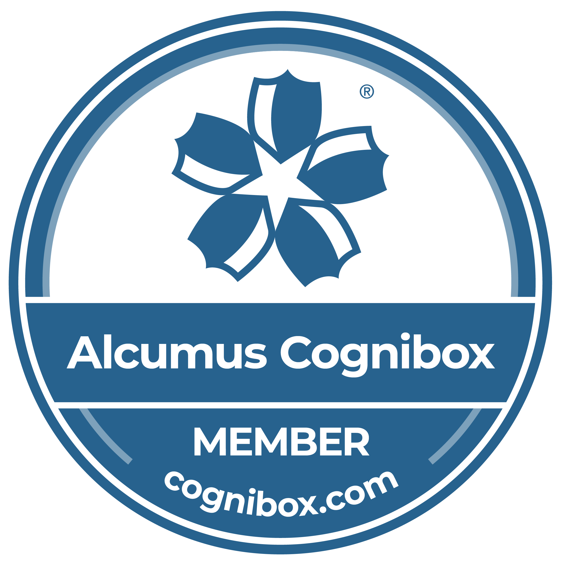 Badge membre Alcumus Cognibox