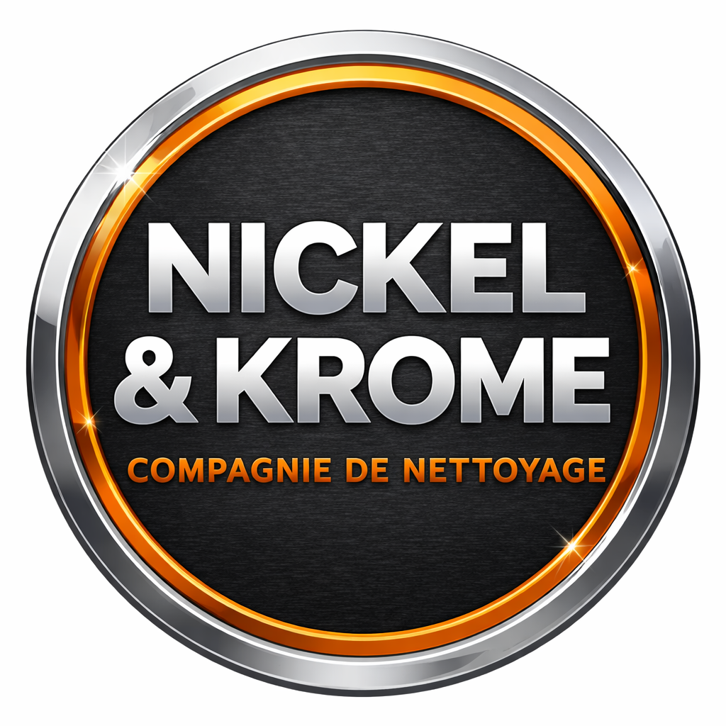 Logo Nickel et Krome - nettoyage extérieur Laval